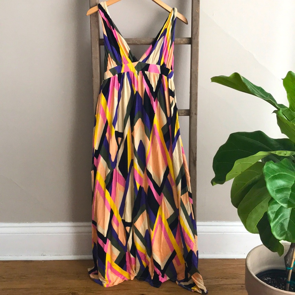 Multi-Colour Maxi Dress